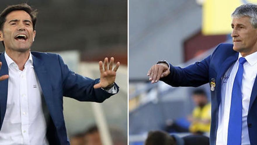 La Liga de Marcelino y Setién