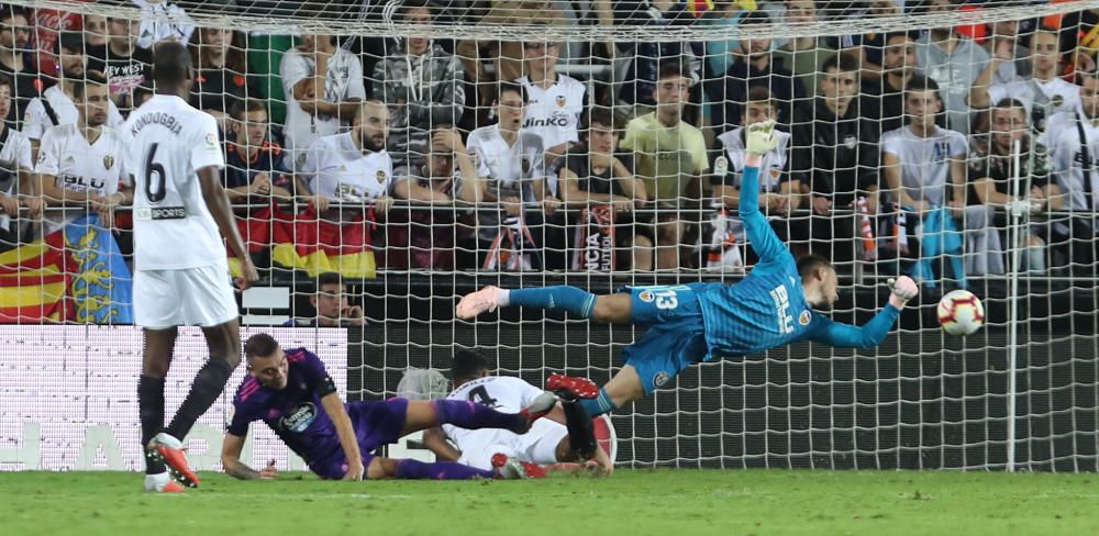 Valencia CF - Celta de Vigo, en fotos