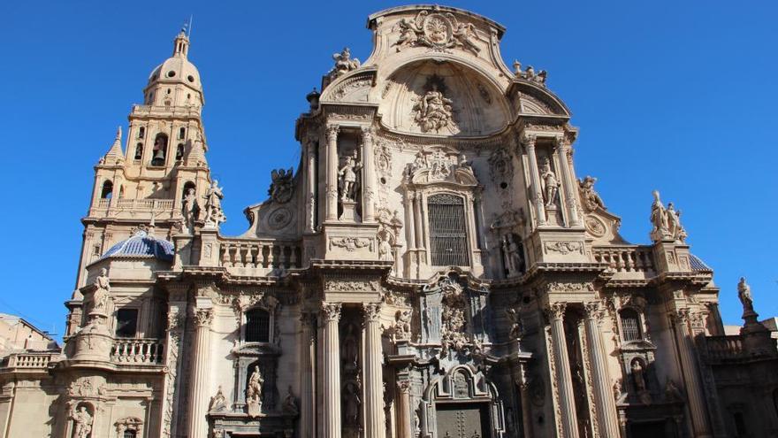 La catedral de Murcia.