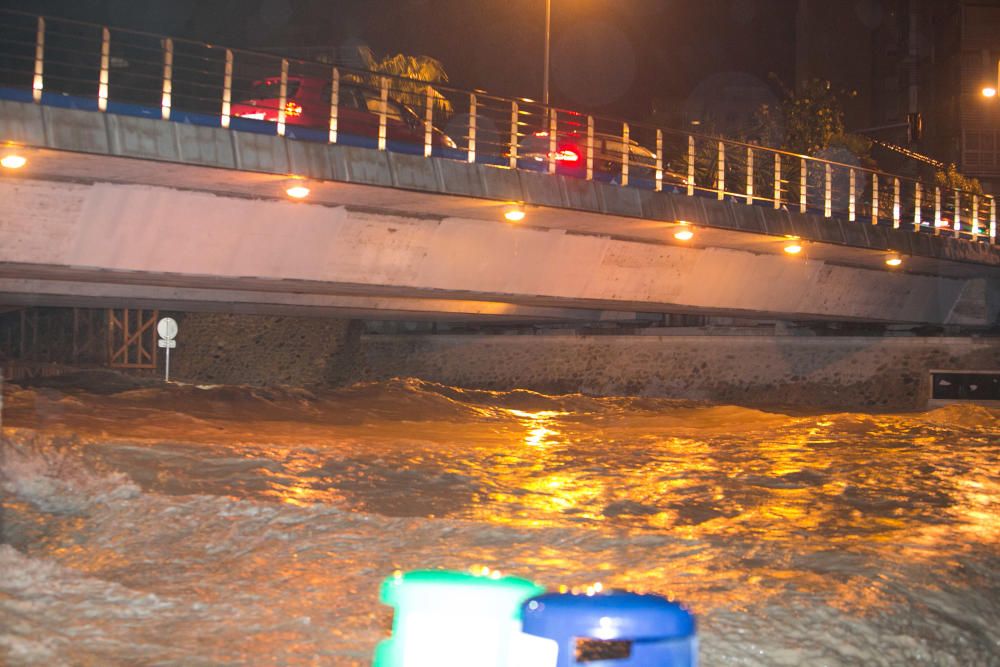 El temporal inunda Alicante