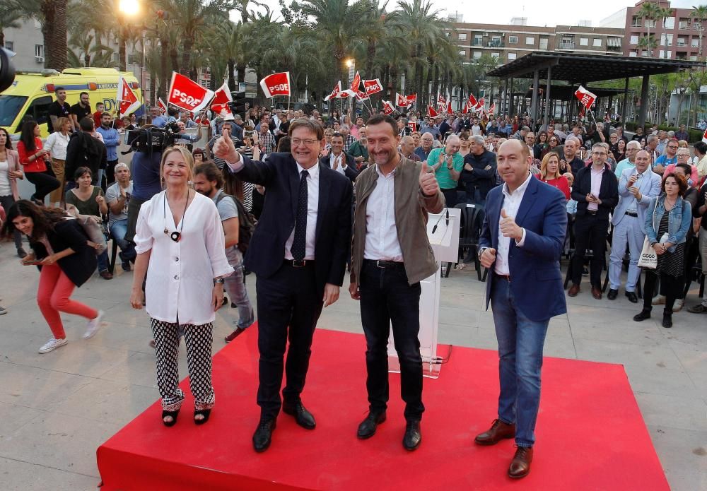 Acto previo al inicio de campaña de las ...