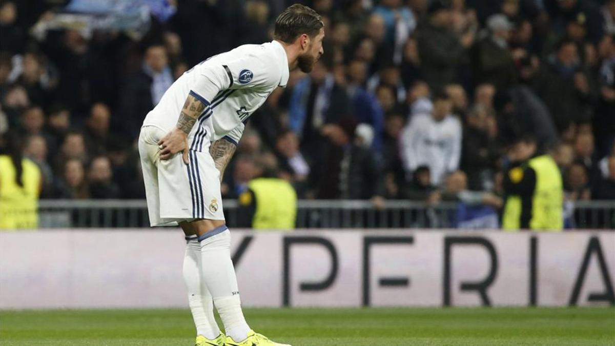 Ramos fue baja ante el Espanyol