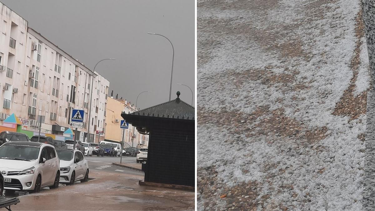 Granizada en Antequera.
