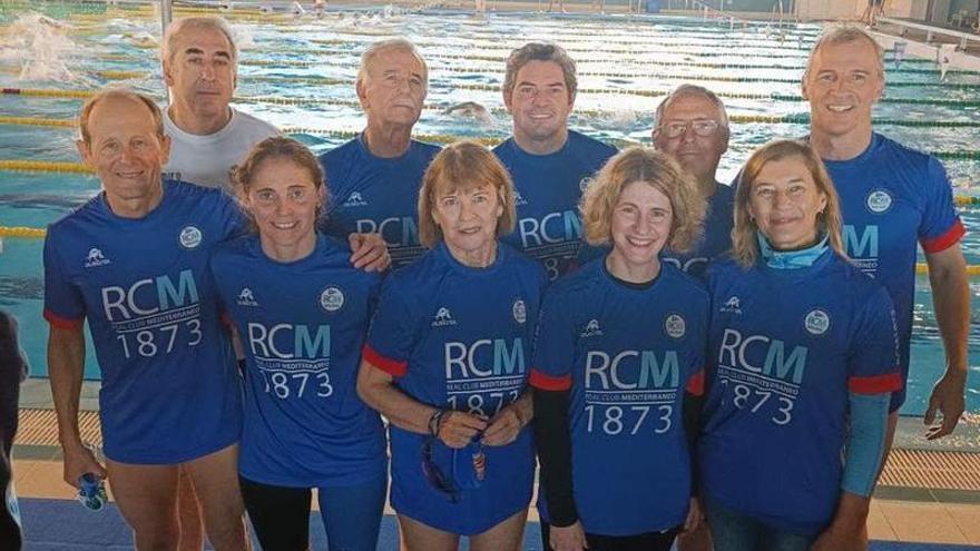 Triunfo del Real Club Mediterráneo en los XX Campeonatos de Andalucía Open de invierno de Natación