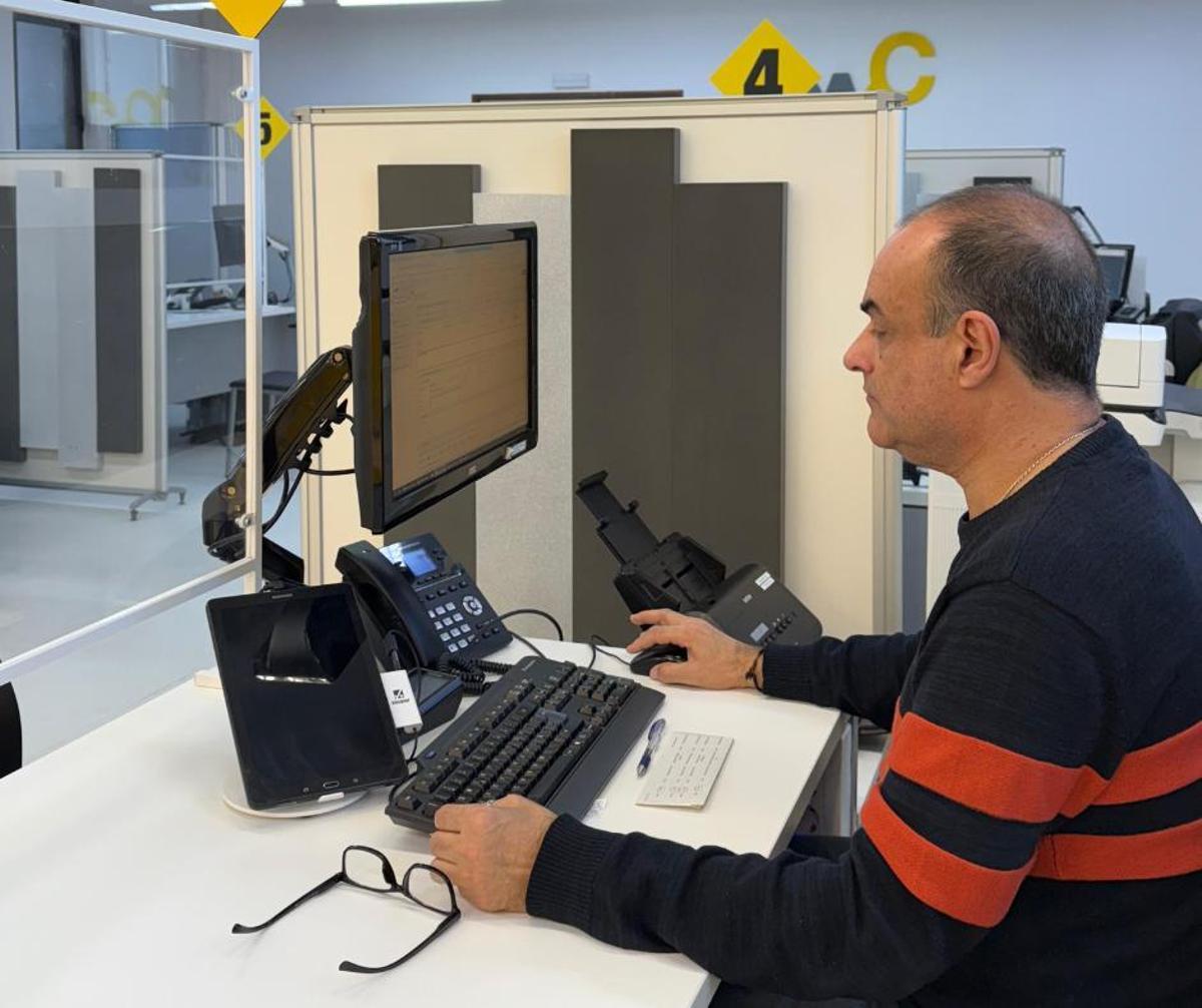 L'oficina de l'OAC a Palafrugell