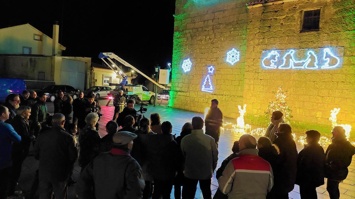 Iberdrola &quot;ilumina&quot; la Navidad en estos pueblos de Zamora.