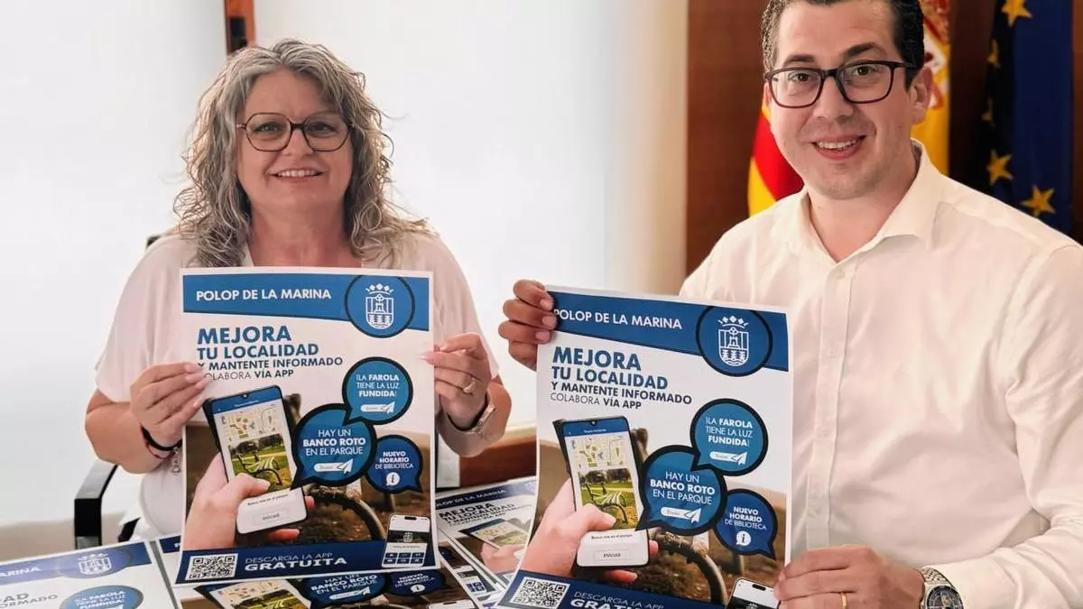 Incidencias, consultas, noticias... Polop lanza una app para atender a los vecinos