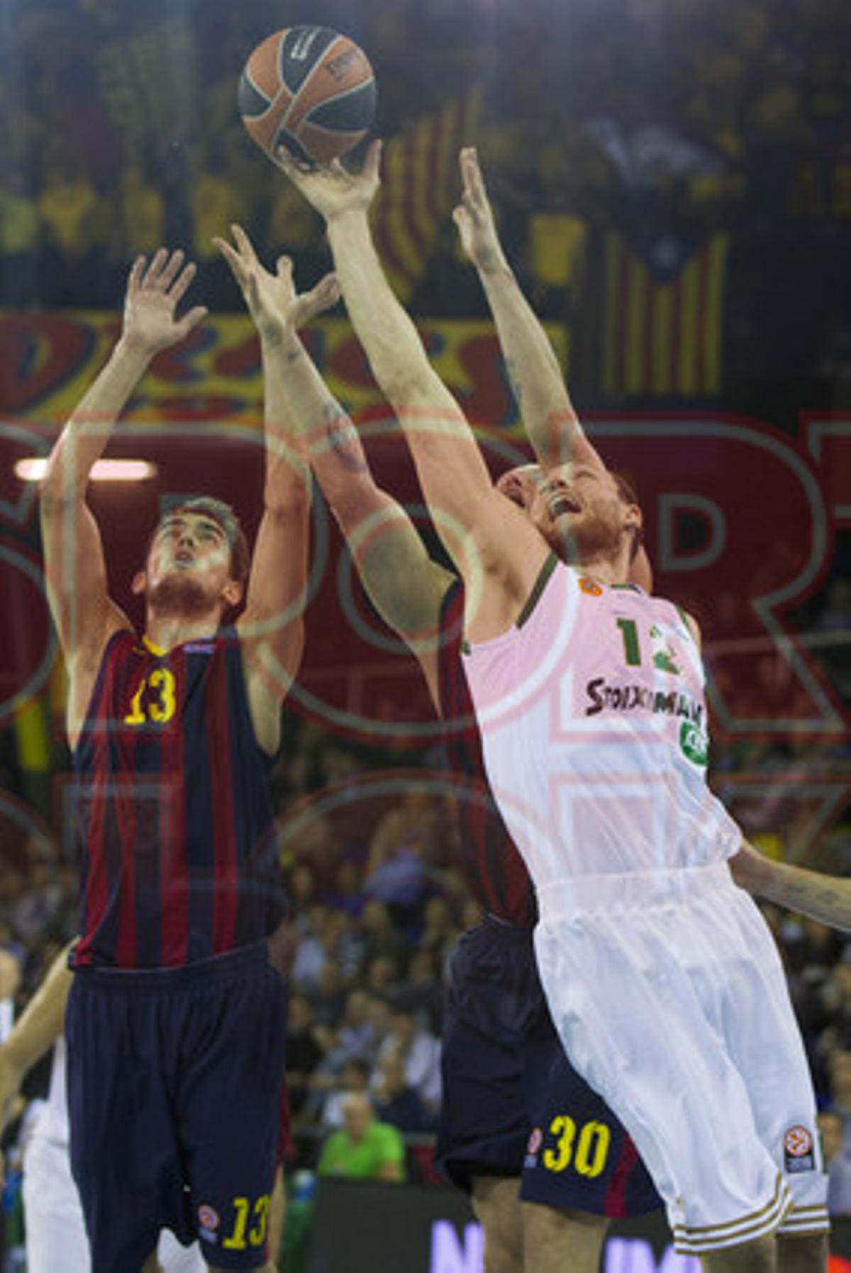 Las imágenes del FC Barcelona - Panathinaikos