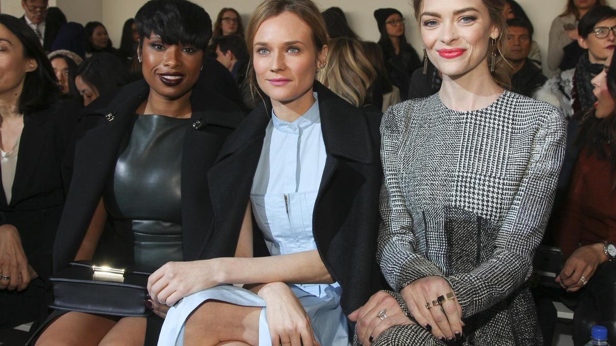 Jennifer Hudson, Diane Kruger y Jaime King en el desfile de Jason Wu en Nueva York