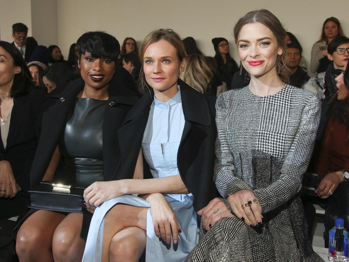 Jennifer Hudson, Diane Kruger y Jaime King en el desfile de Jason Wu en Nueva York