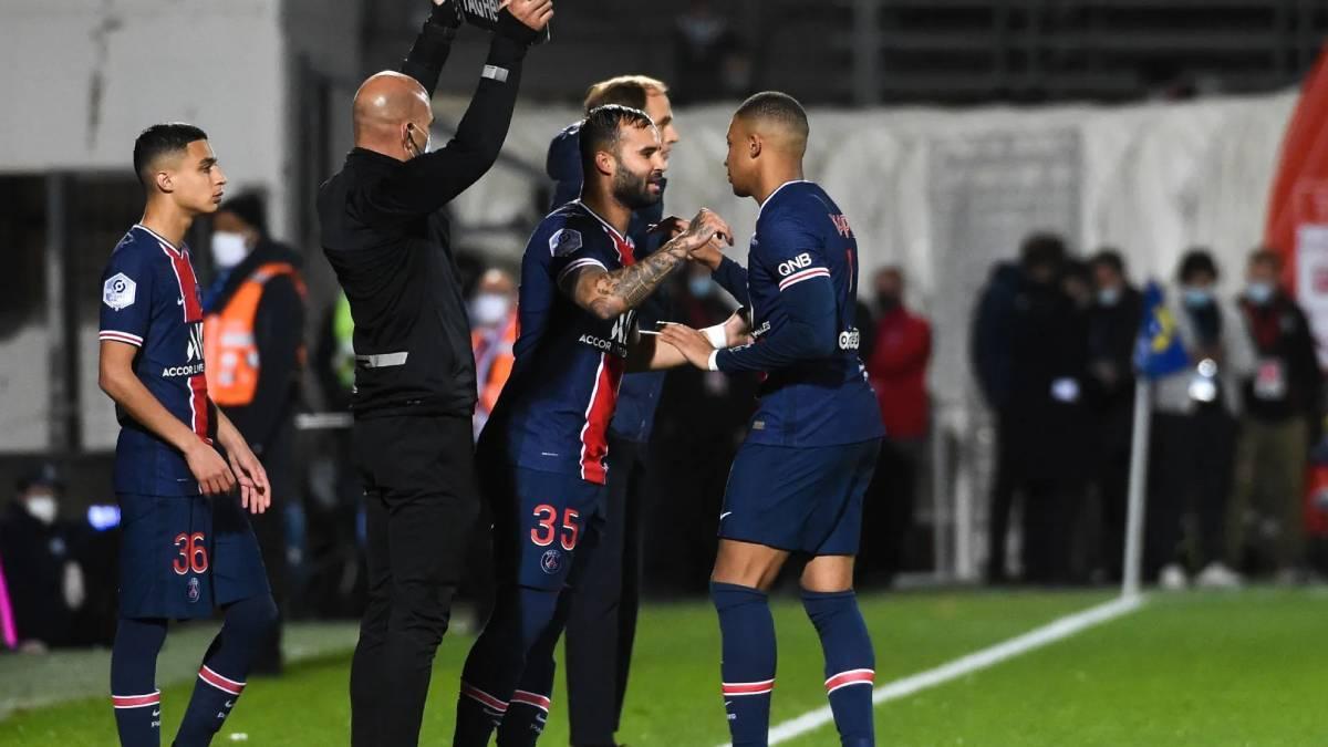 Maccabi Haifa - PSG : El gol de Mbappé