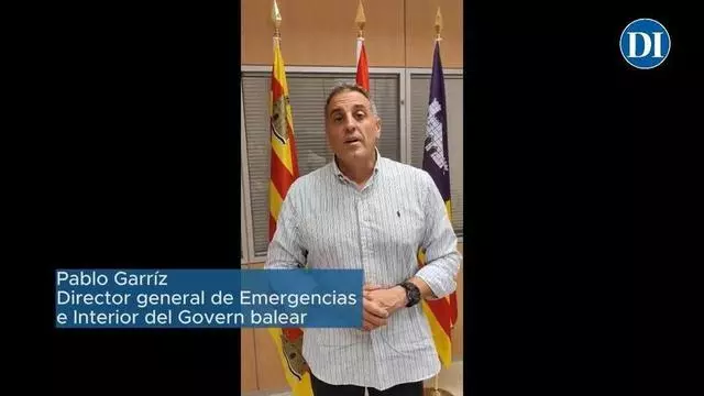 Pablo Gárriz, director general de Emergencias del Govern, te explica el dispositivo de seguridad que se desplegará el 12 de agosto por el eclipse solar.
