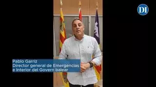 Pablo Gárriz, director general de Emergencias del Govern: "Hay un esfuerzo muy grande para que el eclipse nos quede en el recuerdo por lo positivo"