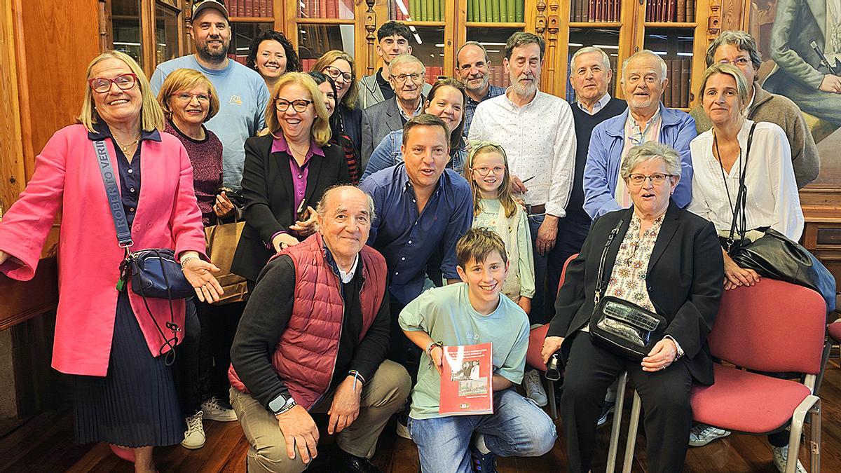 La familia Suárez del bar León