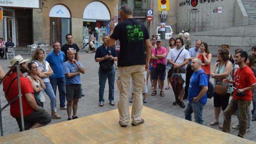 A Sant Pere, el primer aixecament