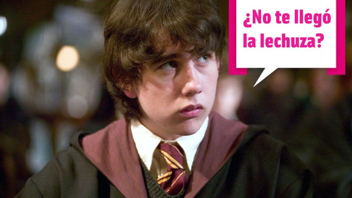 Neville Longbottom, Harry Potter: &quot;¿No te llegó la lechuza?&quot;