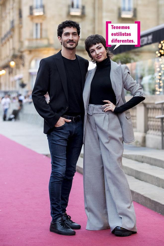 Chino Darín y Úrsula Corberó en San Sebastián