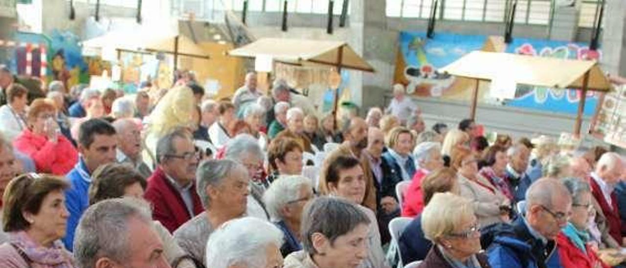 Un encuentro de mayores en Taramundi.