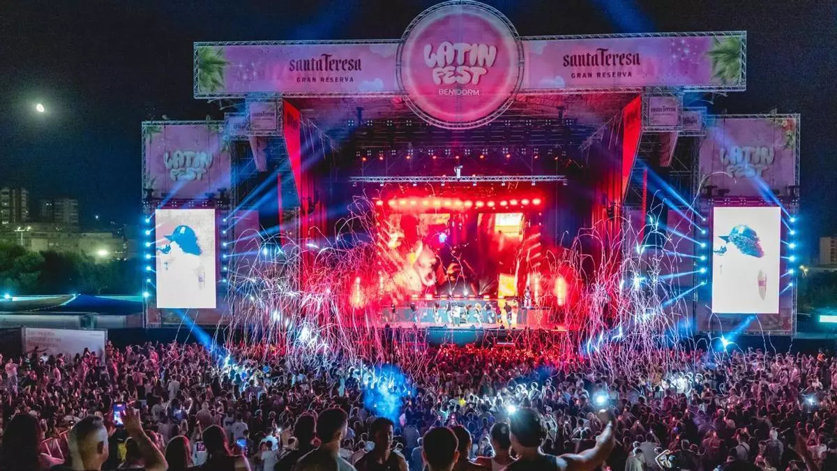 18.000 personas disfrutan de la primera edición del Latin Fest en el recinto Benidorm Skyfest