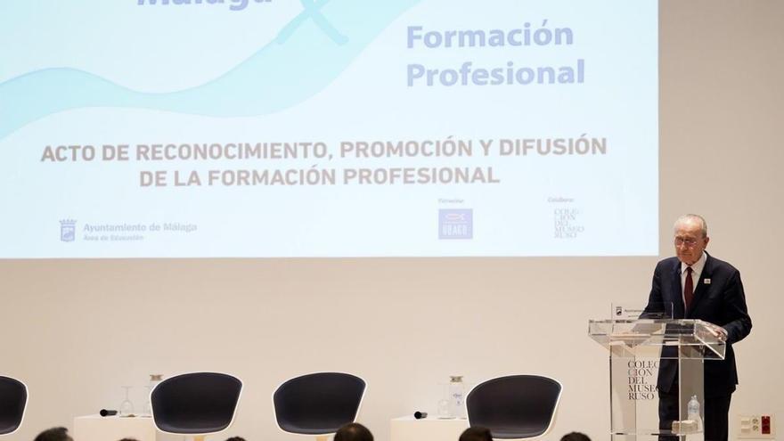 Los mejores expedientes de FP reciben los Premios de Educación Ciudad de Málaga