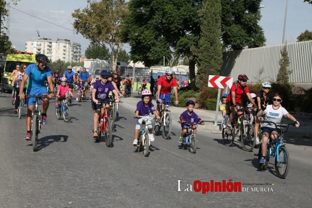 Ciclopaseo para clausular en Lorca los JDG