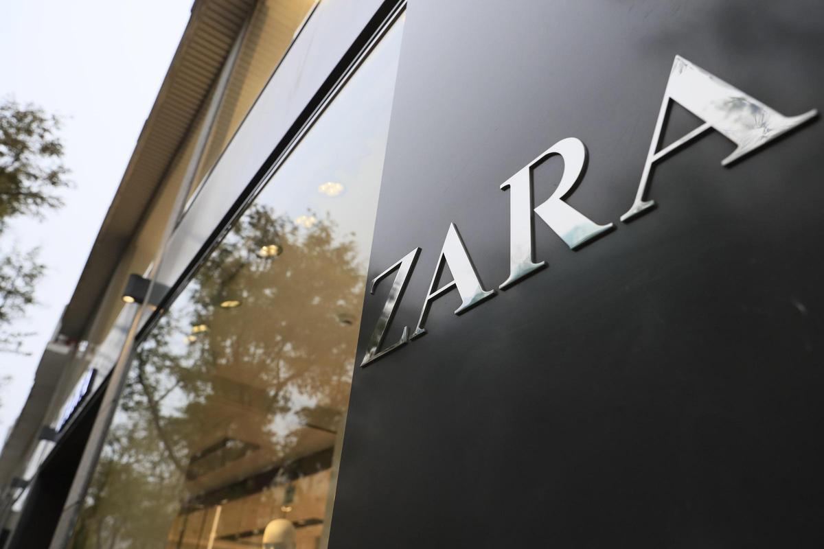 Una imagen del logo de Zara.