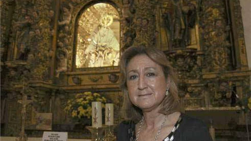 María José Ordoñez: &quot;La Virgen es trascendental en la vida de todos los cacereños&quot;