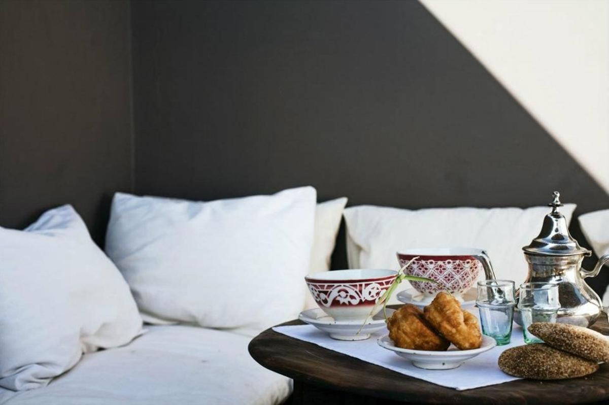 La Maison Marrakech, desayuno, terraza