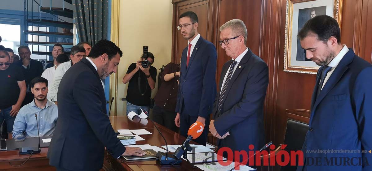 Pleno de investidura en el Ayuntamiento de Cehegín