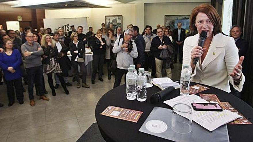 Presentació de Junts per Catalunya-Girona, a l&#039;hotel Ultonia de Girona.