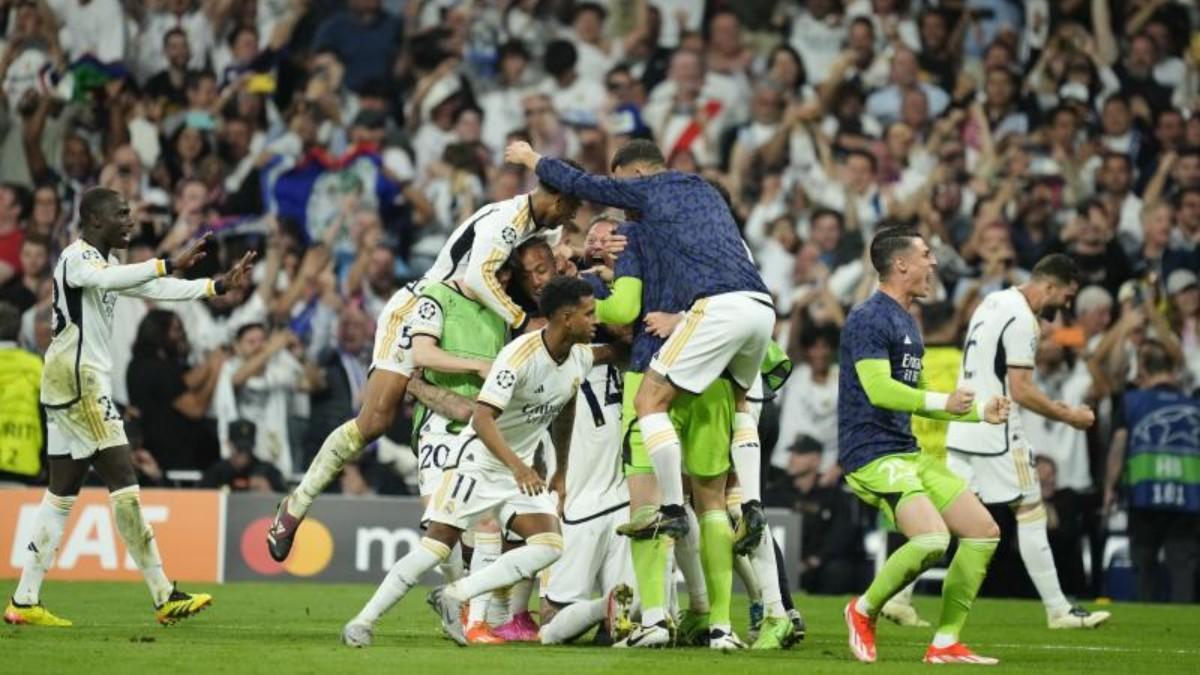 El gol de la remontada del Real Madrid ante el Bayern