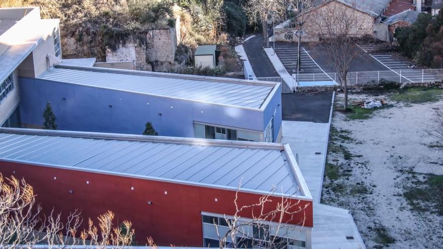 Imagen de las instalaciones del centro de enfermos mentales, situadas en el Barranquet de Soler