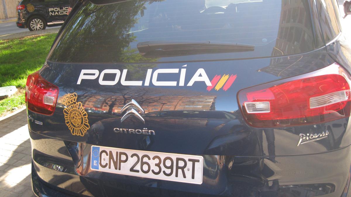 Imagen de recurso de un coche de Policía Nacional.