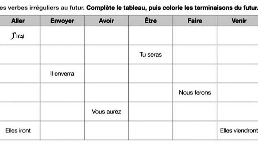 Primera activitat del concurs &#039;Amuse-toi en Français&#039;