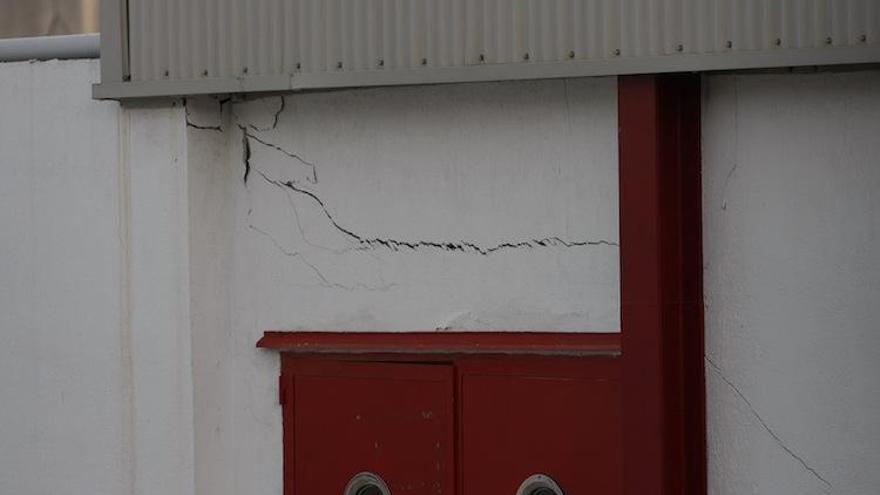 Problemas estructurales en el gimnasio del Rosa de Gálvez.