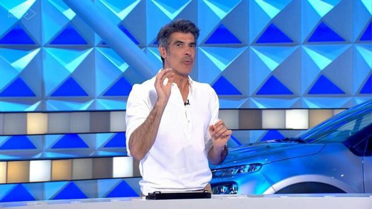 Jorge Fernández en La ruleta de la suerte