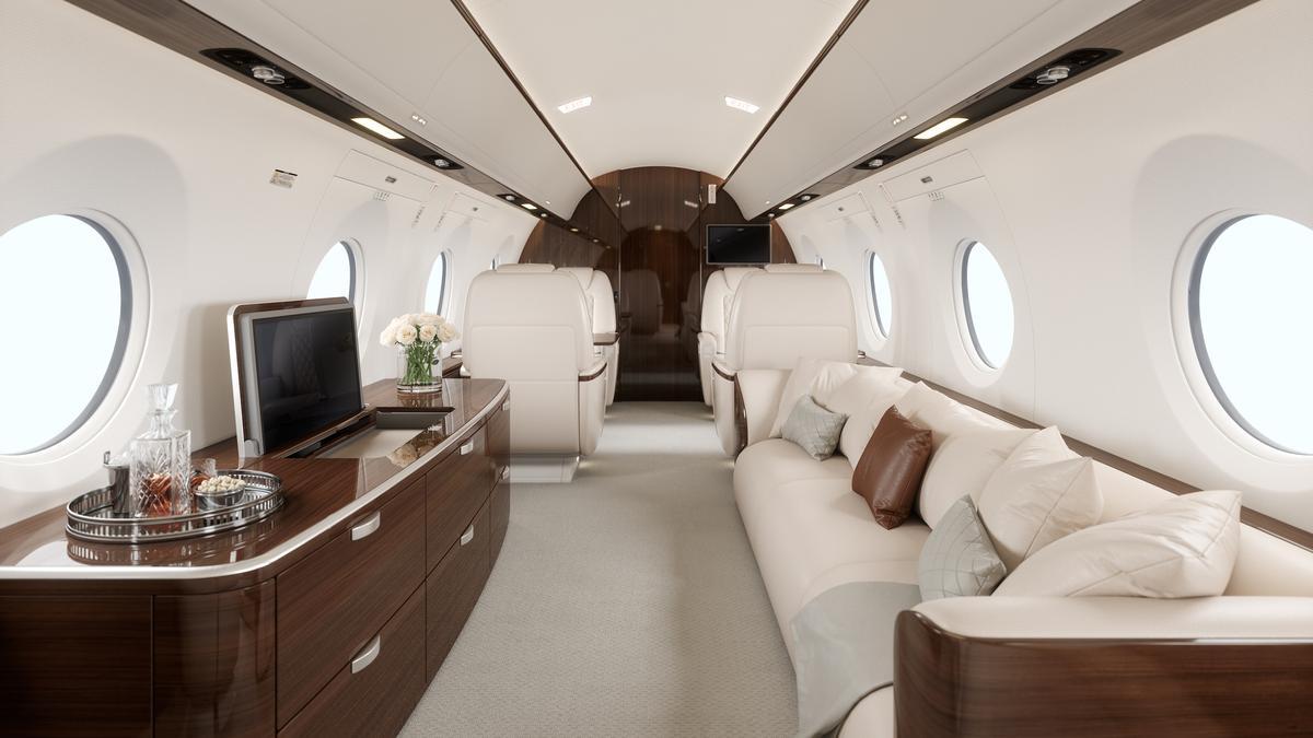 El avión privado más lujoso del mundo