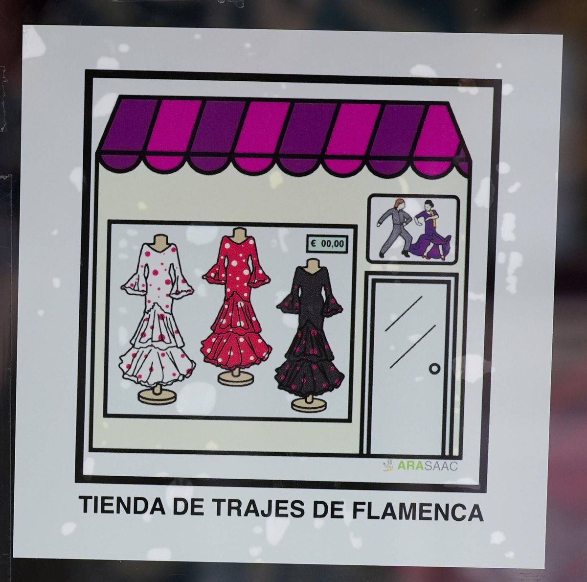 Pictograma inclusivo de 'Entre Volantes'