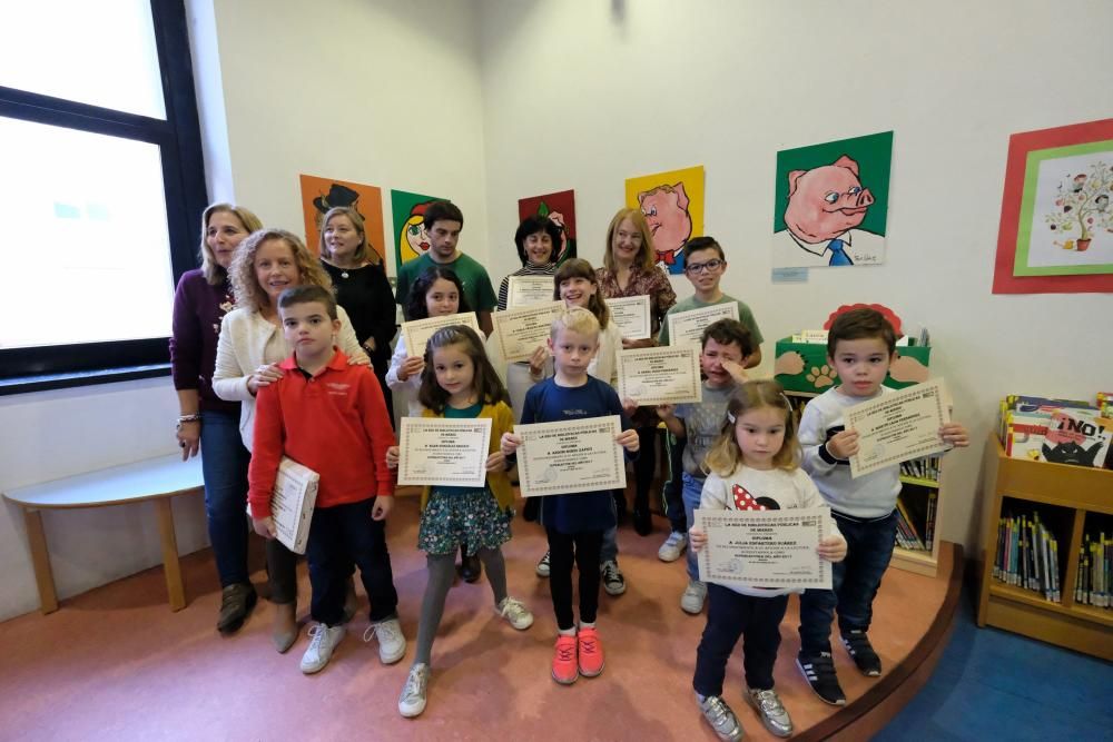 Premio a los “Superlectores” en la Biblioteca de Mieres