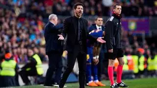 Simeone tiene cuentas pendientes con el Barça