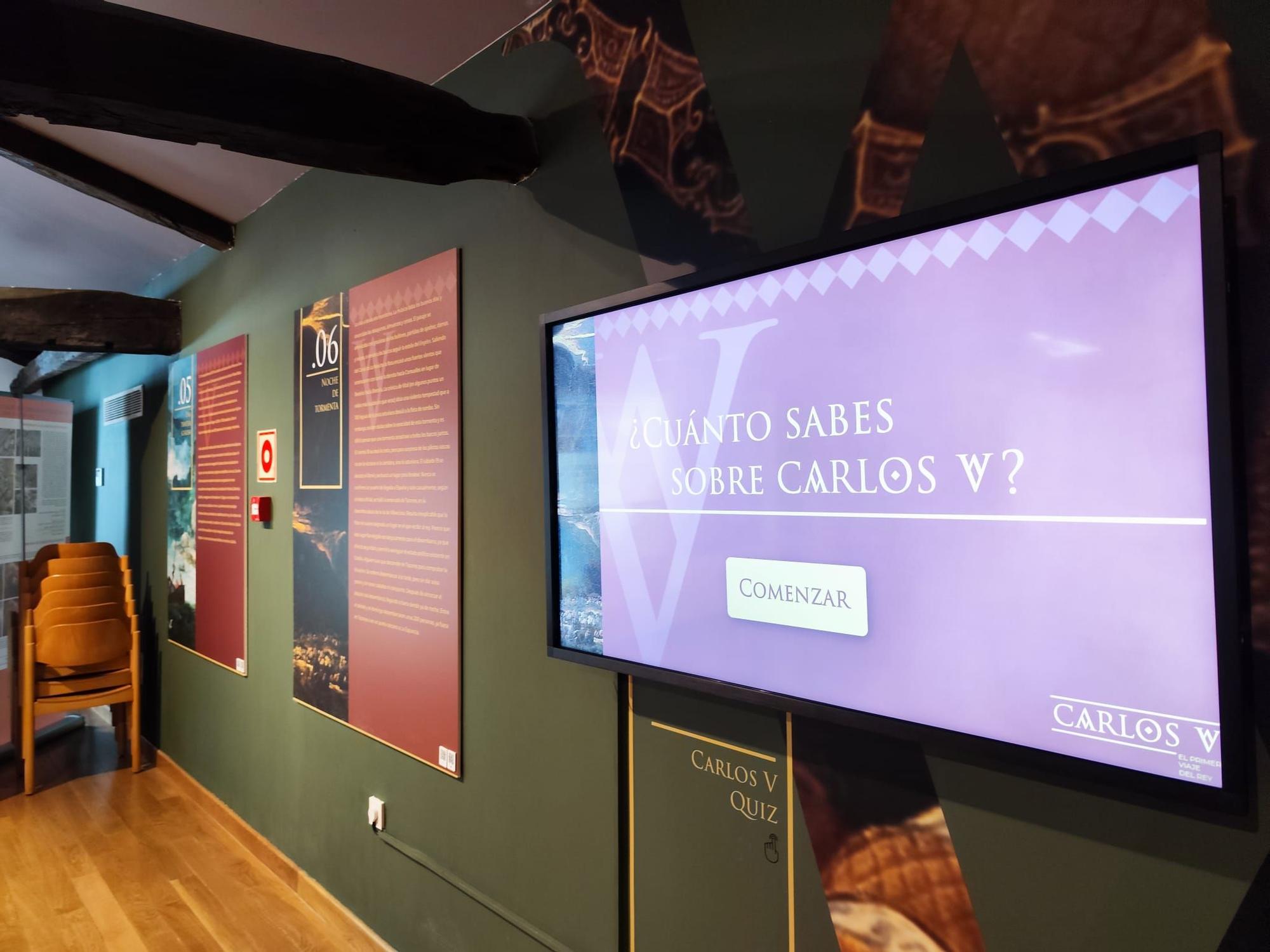 Carlos V regresa a Villaviciosa en forma de holograma: así ha sido la renovación de su exposición en la Casa de los Hevia