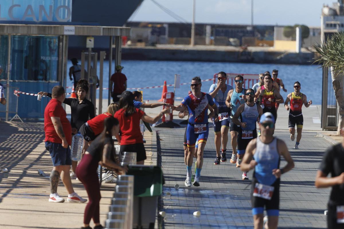 Las mejores imágenes del triatlón de Cartagena