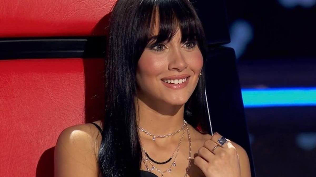 Aitana como coach de La voz kids