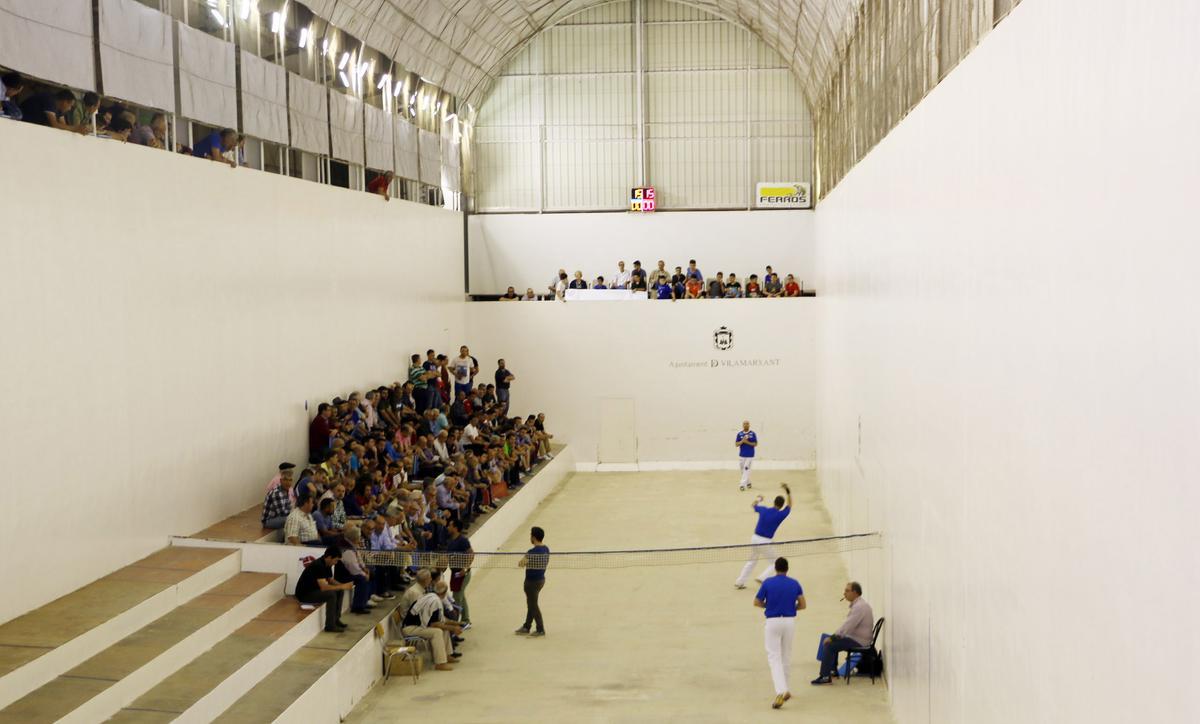 Panoràmica del trinquet de Vilamarxant.