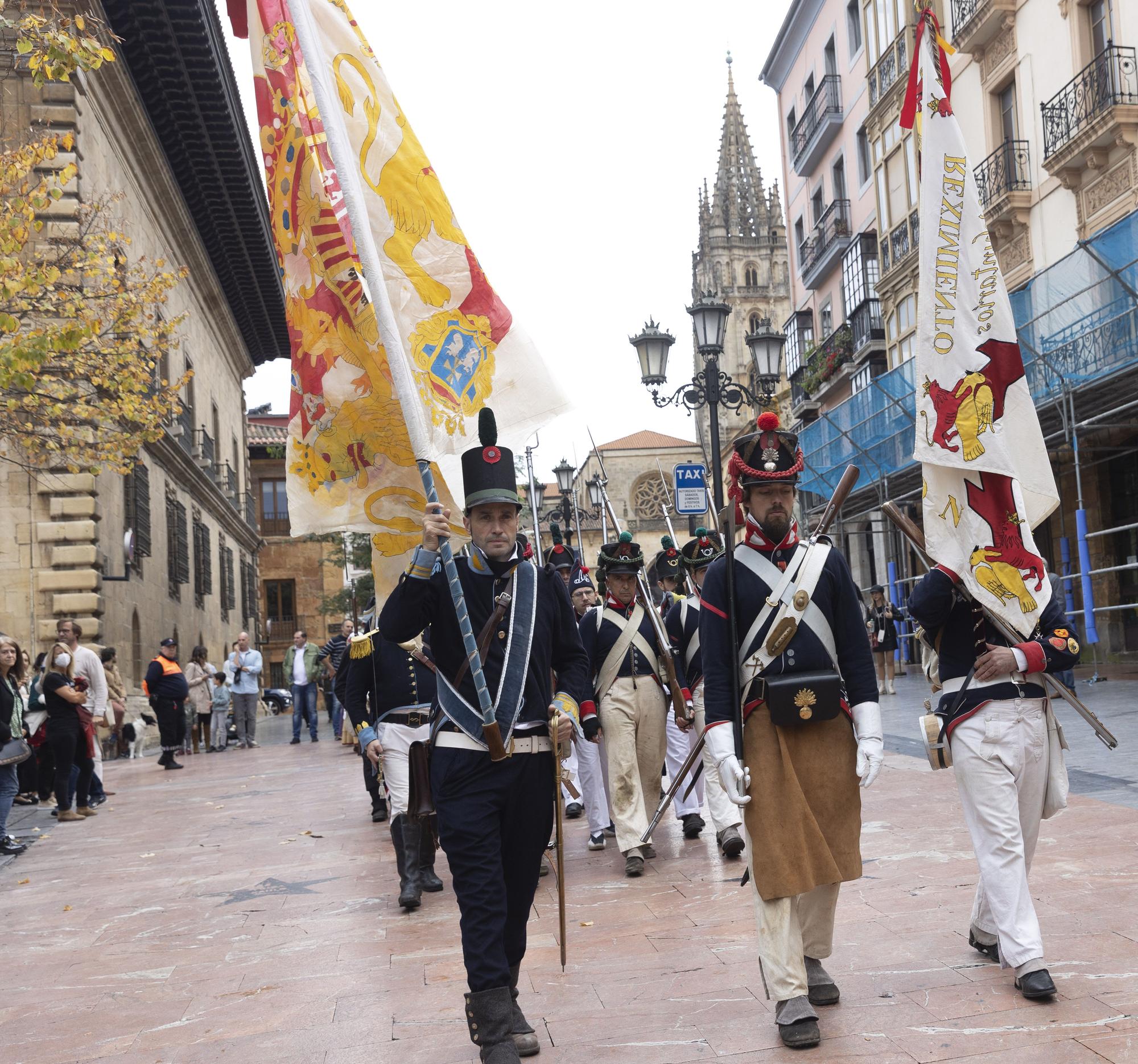 EN IMÁGENES: Oviedo se engalana para celebrar la fiesta del Desarme