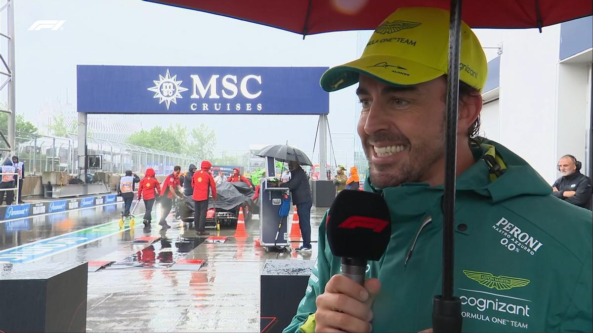 Fernando Alonso, en el GP de Canadá