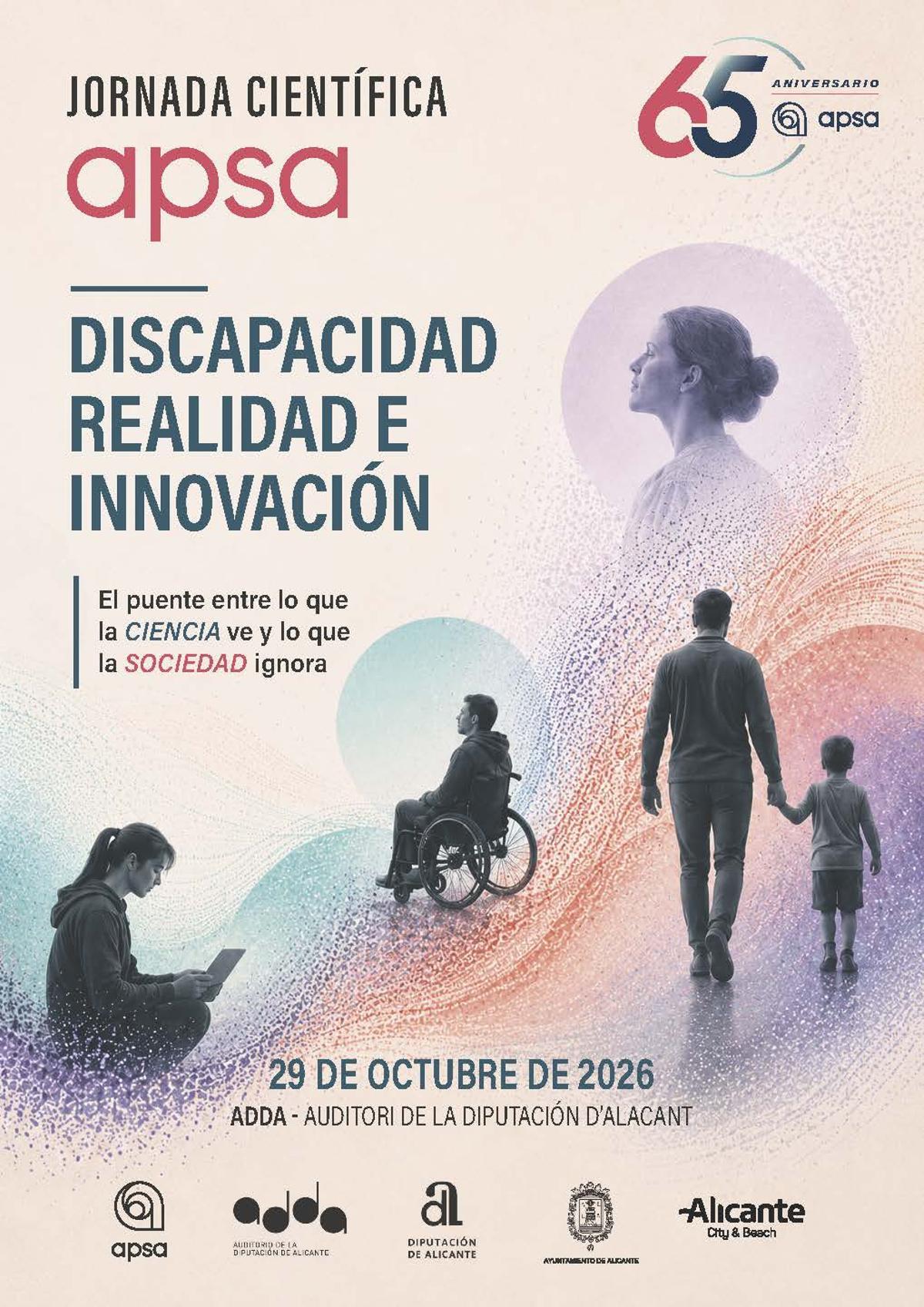 Cartel de la jornada científica de APSA