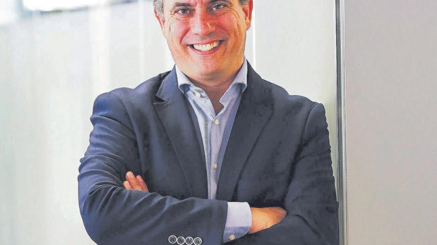 Sebastián Muriel, CEO de GroupM, a les oficines de l’empresa a Barcelona. | DIARI DE GIRONA
