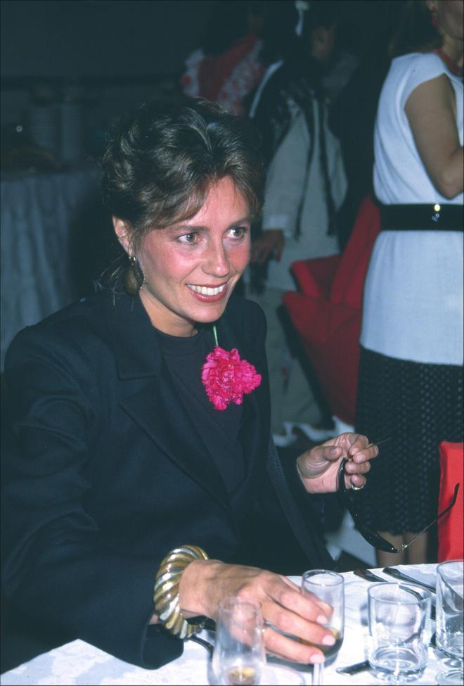 Sandra Domecq, en una foto en 1980