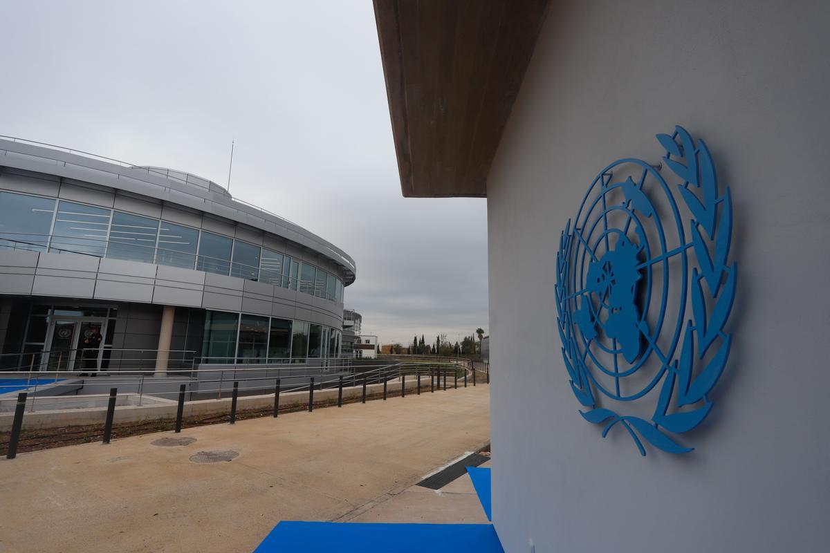 El edificio número 3 de la sede de la ONU en Quart de Poblet.